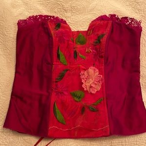 Katrin Lablond corset with hand embroidered details